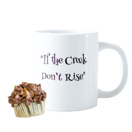 Grande "Se o Riacho Não Subir" Caneca de Café Sulista