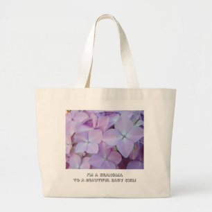 Grande Sou vovó de uma linda menina! Bolsa Tote