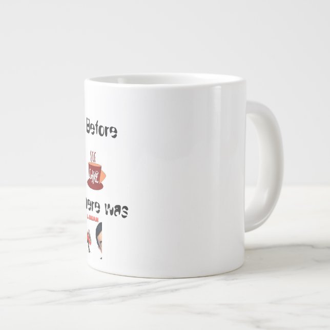 Grande Sr. Bean caneca de café (Frente Esquerda)