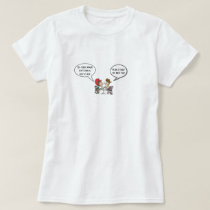GRANDE T-SHIRT PARA AS MULHERES OPINATIVOS