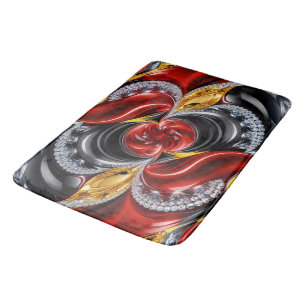 Grande tapete de banho com cores alemãs