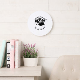 Grande Terapia natural no relógio da parede natural