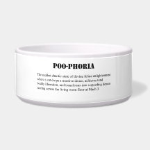 Grande Tigela de Poo-Foria para Gatos