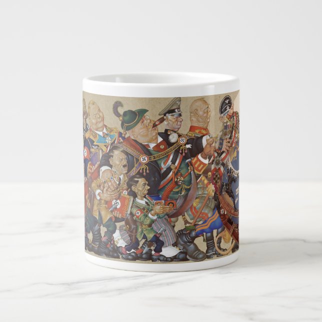 GRANDE TSA DOJ FV CANECA DE CAFÉ VD STD TRUMP TRUMPS REPÚ (Frente)