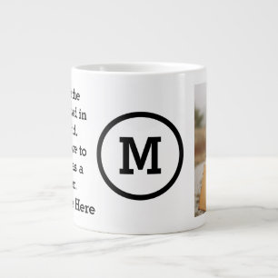 Grande Um dia de os pais engraçado da caneca de café
