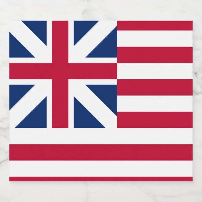 Grande União, 1rua EUA Bandeira das Colônias (Rótulo Único)