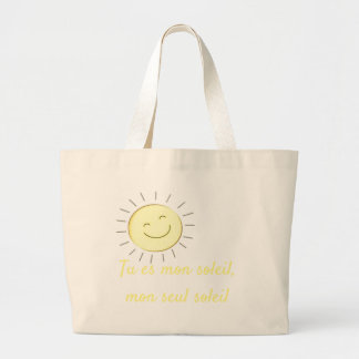Grande Você é minha bolsa de tote de sol