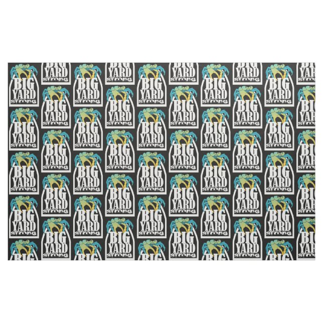 Grande Yard Forte tecido preto condensado (Fat Quarter)