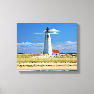Grandes canvas das MÃES de Nantucket do farol do