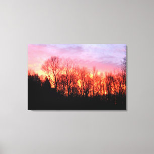 Grandes canvas do nascer do sol de Firey