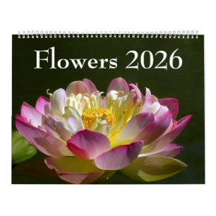 Grandes Flores Calendário 2026