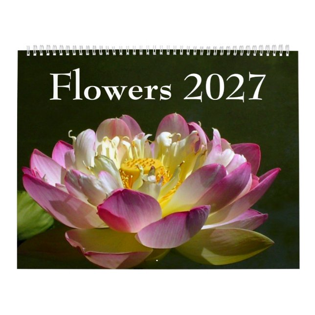 Grandes Flores Calendário 2027 (Capa)