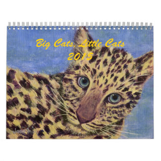 Grandes Gatos Calendários De 2015, Pequenos Gatos
