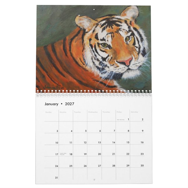 Grandes Gatos Calendários De 2015, Pequenos Gatos (Jan 2027)