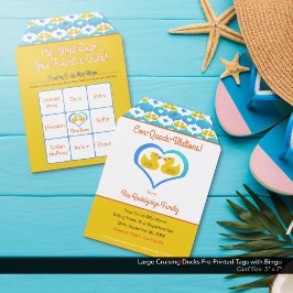 Grandes Patos Cruzeiros Etiquetas Pré-Impressas co