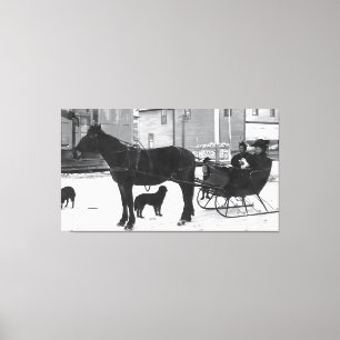 Grandma Johnson Canvas Tamanho da impressão (63,00