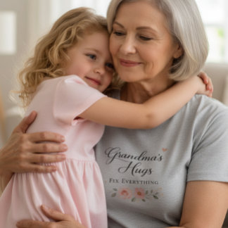 Grandma’s Hugs Fix Everything T-Shirt for Her