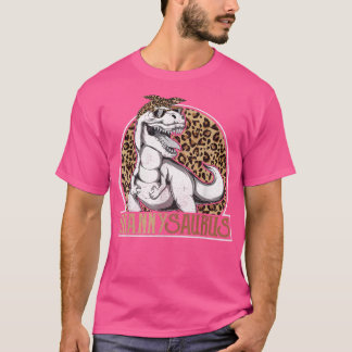 Grannysaurus Dinosaur Avó Camisa Leopardo, Mãe