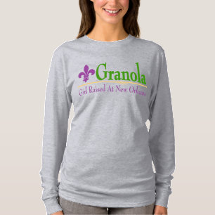 Granola: Rapariga Criada Em New Orleans T-Shirt
