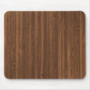 Grão de madeira listrada MousePad
