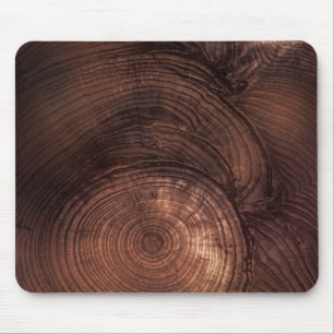 Grão de madeira Mousepad da sequóia vermelha