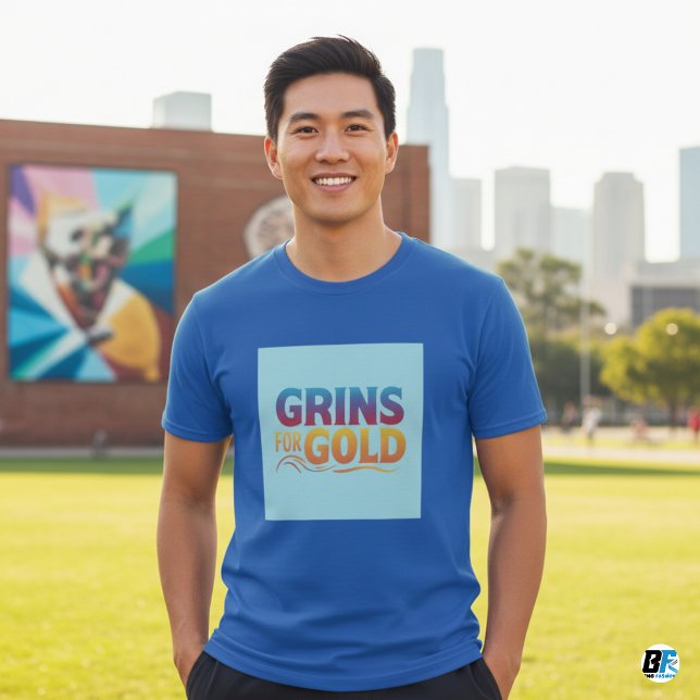 Grãos para T-shirts Douradas e engraçadas (Criador carregado)