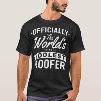 Graphic 365 Worlds Coolest Roofer Funny Top Men Gi
