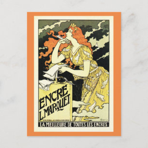 Grasset,Vintage art nouveau Anúncios de tinta fra