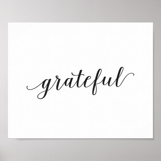 Grateful - Art Impressão - Decor (Frente)