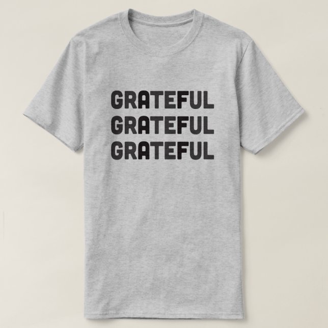 GrAteFul | T-Shirt | AF Sutil (Frente do Design)