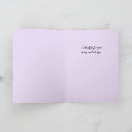 Gratidão da lavanda - Cartões de agradecimentos