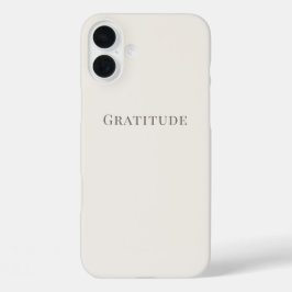 Gratidão – Tipografia Minimalista