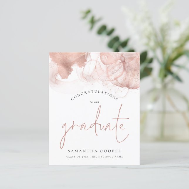 Gratos Orçamentários Formando Rosa Dourada Tinta Á (Em pé/Frente)