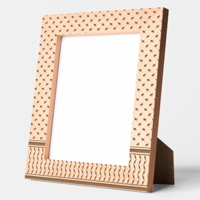 GRATUITA PALESTINA Keffiyeh esboço de madeira (Left)