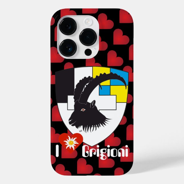 Graubünden Grischun Grigioni Appel iPhone Hüllen (Verso)