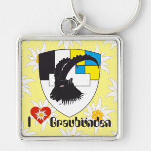 Graubünden Grischun Grigioni porta-chaves