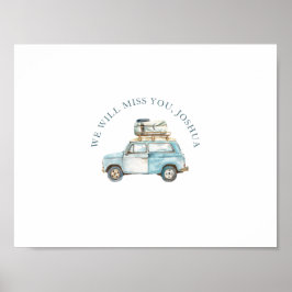 Gravação Assinável Na Impressão Da Festa Goodbye