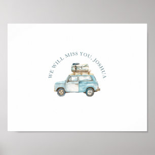 Gravação Assinável Na Impressão Da Festa Goodbye