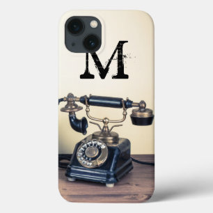 Gravador de Tipo Vintage Retro Telefone IPhone 6 C