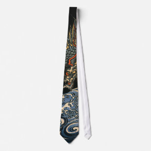 Gravata 海 龍, 国, Sea Dragon, Kuniyoshi, Ukiyo-e