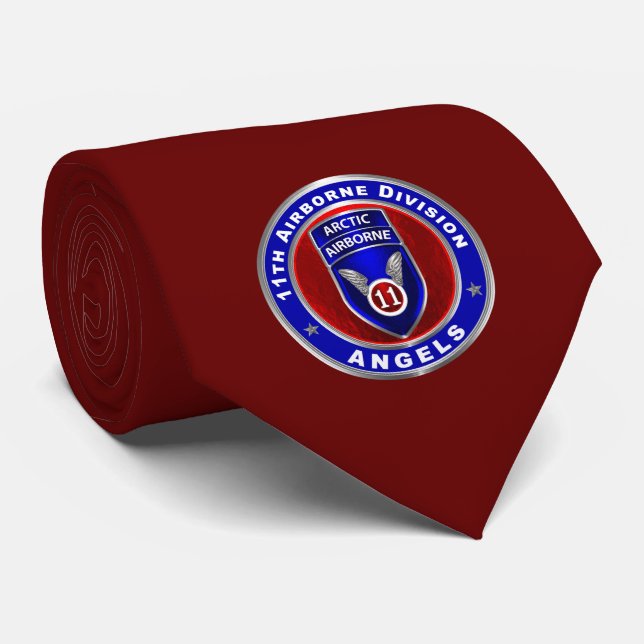 Gravata 11ª Divisão Aerotransportada  (Rolled)