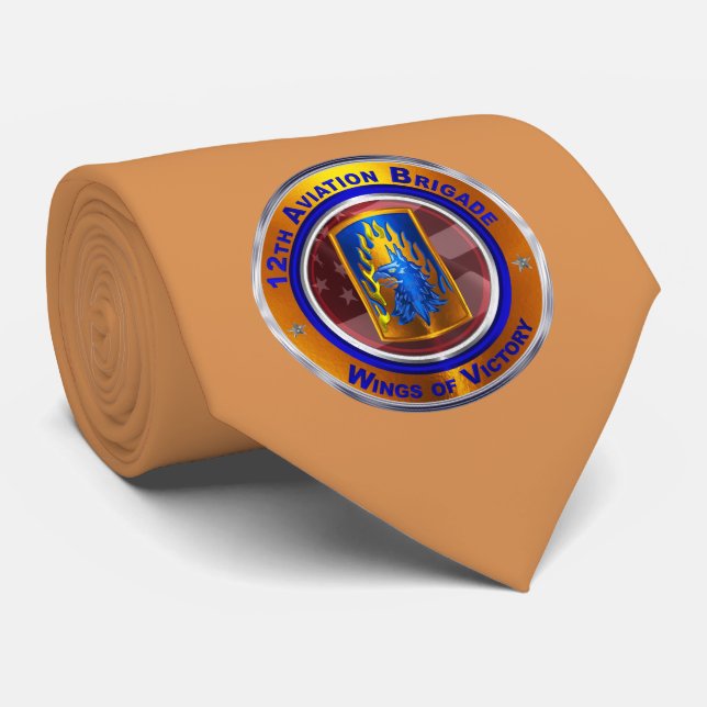 Gravata 12ª Brigada de Aviação (Rolled)