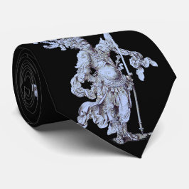 Gravata 17th century soldier print