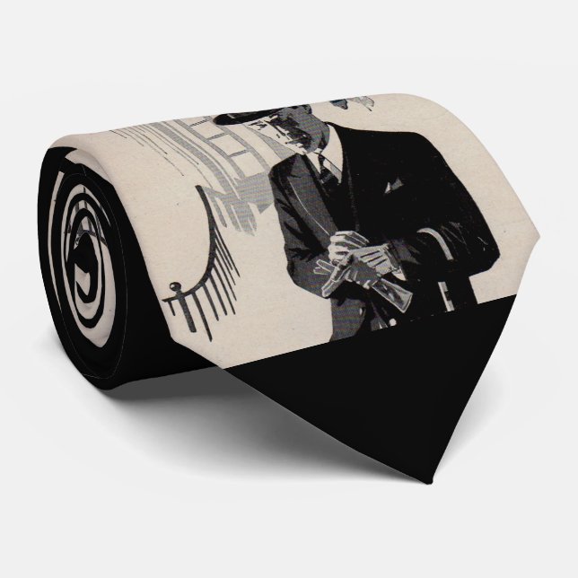 Gravata 1920, o homem bem vestido impressão (Rolled)