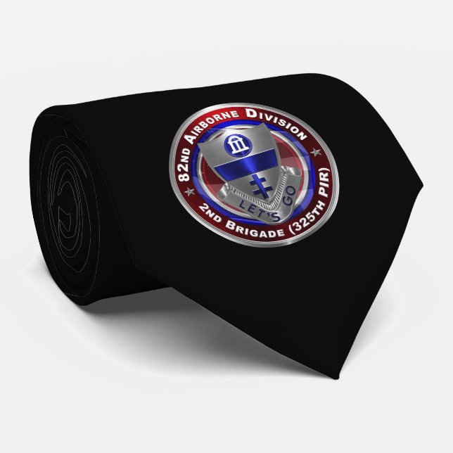 Gravata 325º PIR 82ª Divisão Aerotransportada (Rolled)