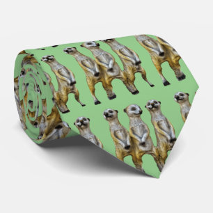 Gravata 3 Meerkats em pé Thunder_Cove