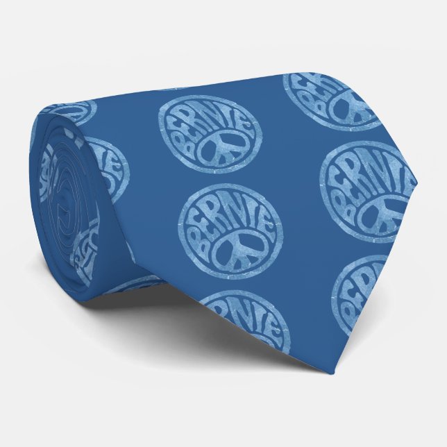 Gravata 60s paz Bernie (Rolled)