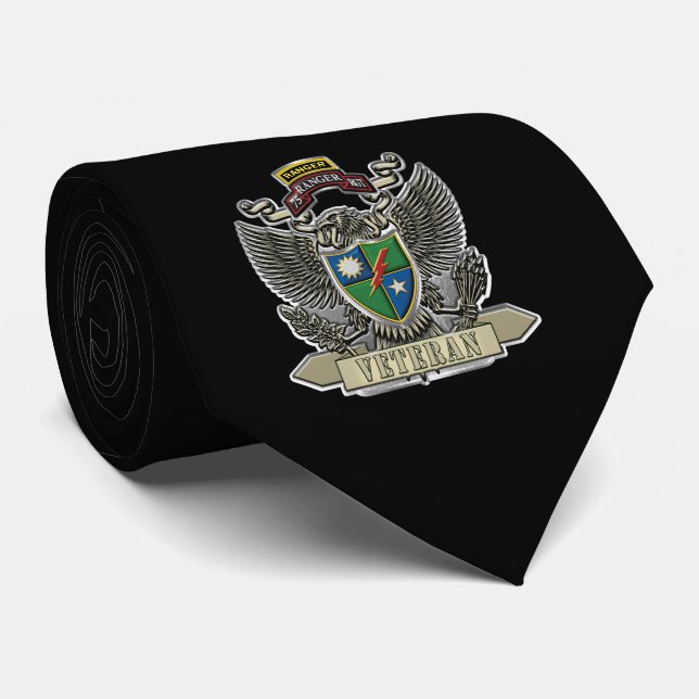 Gravata 75º Regimento de Ranger Veterano (Rolled)