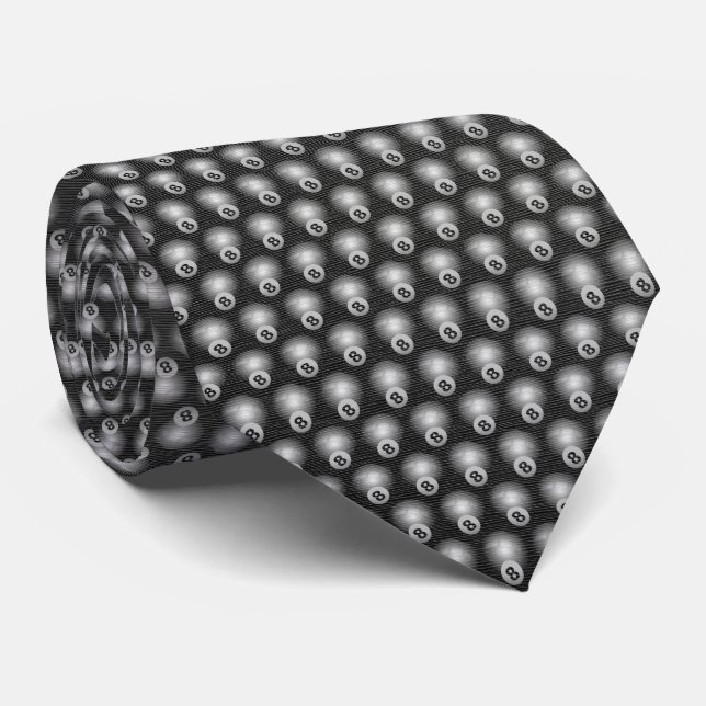 Gravata 8-Ball – Micro Padrão (Rolled)