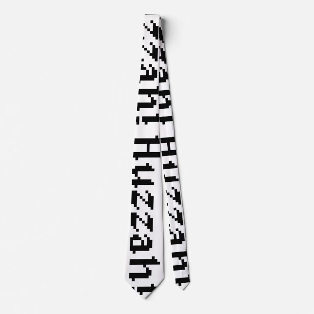 Gravata 8 Bits Huzzah! (Frente)